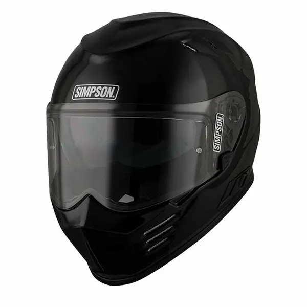 Image of Simpson Venom Black Metal ECE22.06 Full Face Helmet Size 2XL