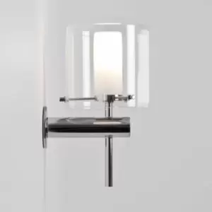 image of Arezzo Dimmable Bathroom Wall Light Polished Chrome, G9