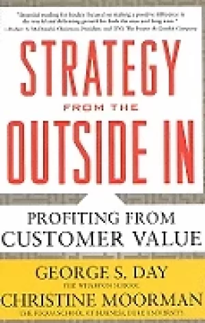 Image of strategy from the outside in profiting from customer value