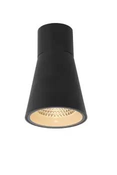 Image of Derby Modern Flush ceiling light Outdoor - LED - 1x9W 2700K - IP65 - Black