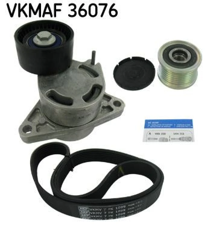 Image of SKF V-Ribbed Belt Set SKF VKMAF 36076