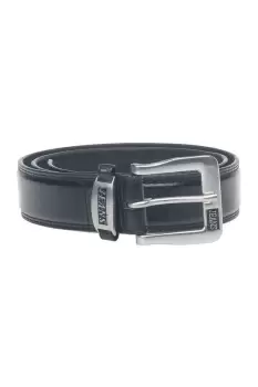 Image of Kenny Bonded Leather Metal Buckle Belt