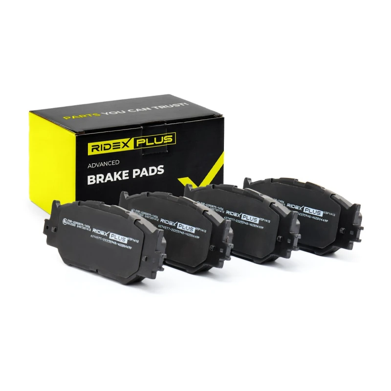 Image of RIDEX PLUS Brake pad set RIDEX PLUS 402B0449P