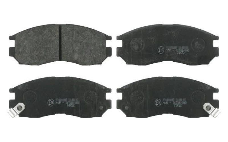 Image of Blue PRINT ADC44242 Brake pad set Front Axle, with acoustic wear warning Brake Pad Set,disc brake (402)