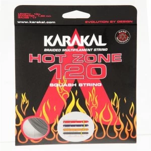 image of Karakal Hot Zone Squash Strings - Black