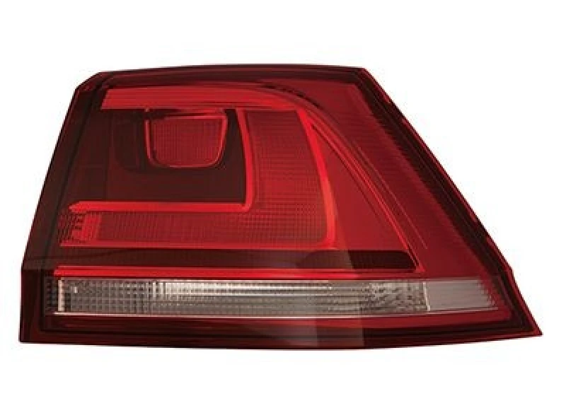 Image of VAN WEZEL 5767936 Rear light Outer section, without bulb holder, Right Combination Rearlight (391)