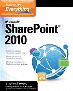 Image of how to do everything microsoft sharepoint 2010