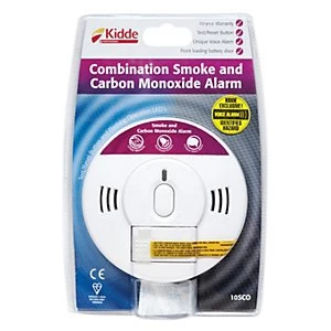 image of Kidde 10SCO Combination Smoke Carbon Monoxide Alarm