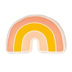 image of Sass & Belle Earth Rainbow Shaped Cushion