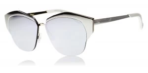 Image of Christian Dior Mirrored Sunglasses Gold D4W 55mm