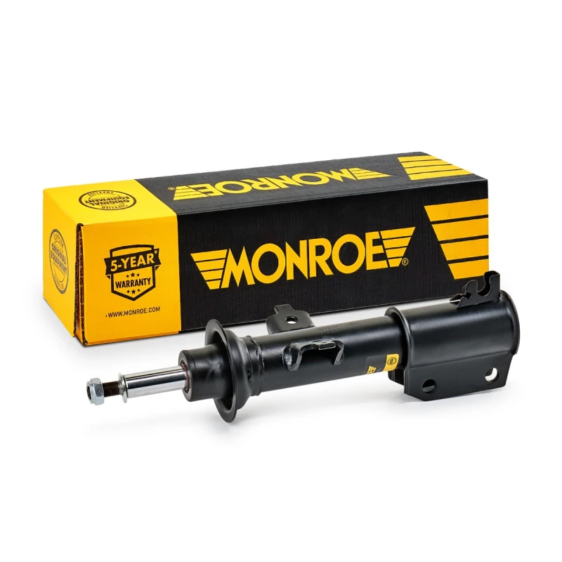 Image of MONROE 11743 Shock absorber MONROE Original Oil Pressure, Twin-Tube, Suspension Strut, Bottom Clamp Shock Absorber (854)