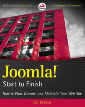 Image of Joomla Start to Finish by Jen Kramer Paperback