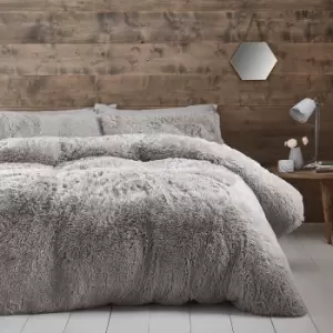 Image of Cuddly Faux Fur Duvet Set