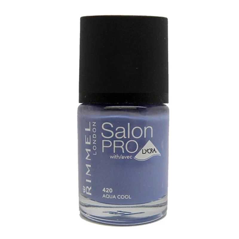 Image of Rimmel Salon Pro Nail Polish 420 Aqua Cool