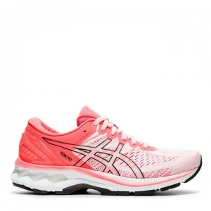Image of Asics Kayano 27 Tokyo Running Shoes Ladies - White/Red