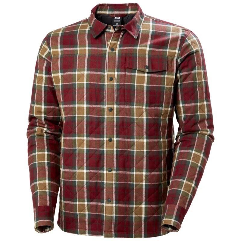 Image of Helly Hansen Shirt Helly Hansen Isfjord Insulated Marron Male L