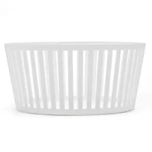 image of Yamazaki Tower Fruit Basket Deep - White