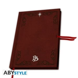Image of The Hobbit - Bilbo Baggins A5 Notebook