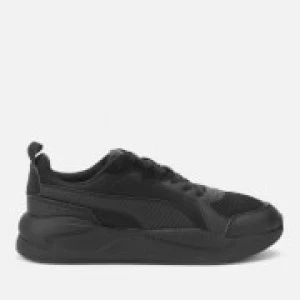 image of Puma Mens X-Ray Trainers - Puma Black/Dark Shadow - UK 10 - Black