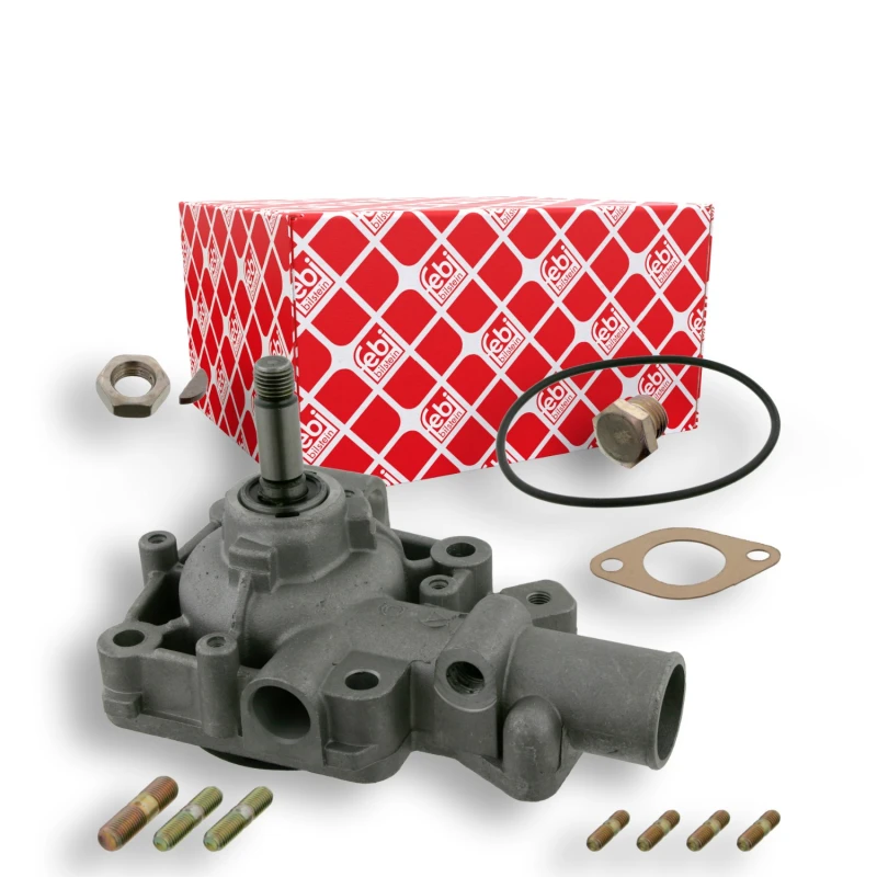 Image of FEBI BILSTEIN 15416 Water pump Cast Aluminium, with gasket/seal Cast Aluminium Water Pump (1260)