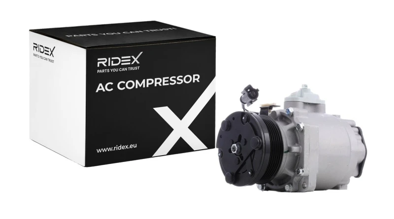 Image of Air conditioning compressor RIDEX 447K0266