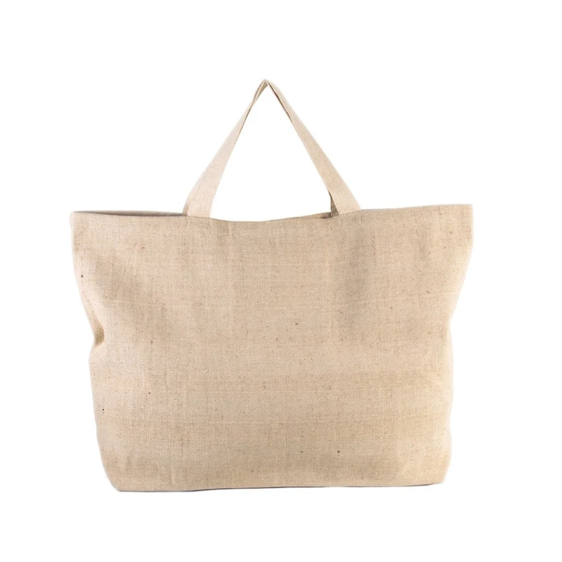 Image of Kimood Kimood Rustic Juco Shopper Bag in Medium Beige Medium Beige One Size Unisex 5059444586408