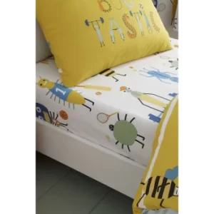Image of Catherine Lansfield Bugtastic Fitted Sheet