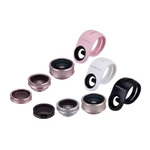 Image of Momax Momax CAM4 X-Lens: 4 in 1 Superior Lens Set for Sm Mobile Accessories