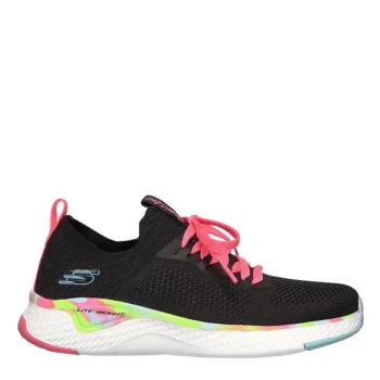 Skechers Fuse Girls Runners - Black