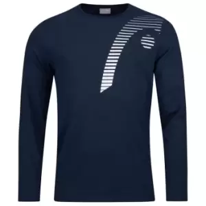 Image of Head Club Cliff Ls - Blue