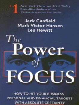 Image of The Power of Focus by Jack Canfield and Mark Victor Hansen and Les Hewitt Paperback