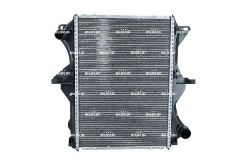 Image of NRF 53858 Engine radiator Brazed cooling fins, Aluminium, without frame Aluminium Radiator,engine cooling (470)