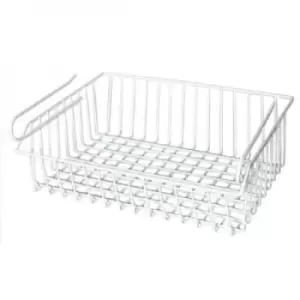 Image of Delfinware Under Shelf Basket in White