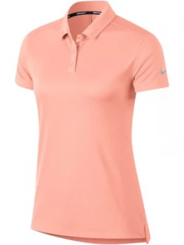 Nike Golf Dry Short Sleeve Polo Pink