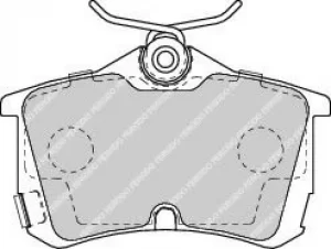 Image of Ferodo FDB1506 Brake Pad Set Rear Axle Premier Car