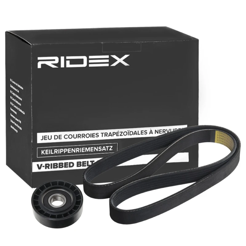 Image of RIDEX 542R0930 V-ribbed belt set V-Ribbed Belt Set (542)