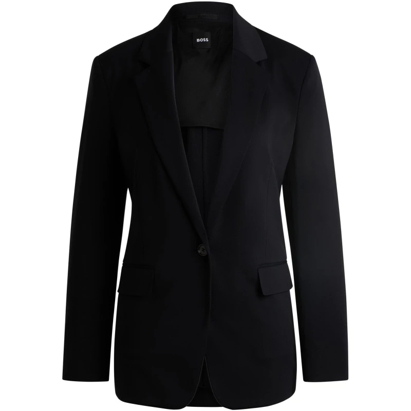 Image of Boss Womens Jupa Formal Jacket Black female 12 (L)