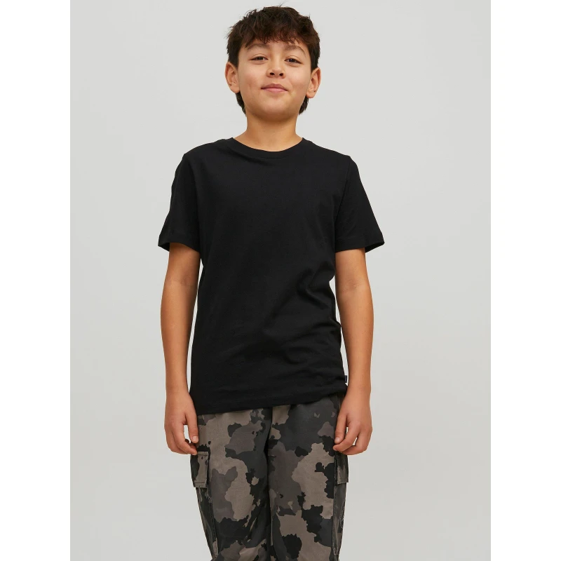 Image of Jack and Jones Kids Regular Fit T-Shirt Black male 14 Years