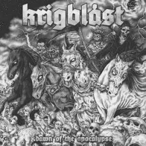 Image of Dawn of the Apocalypse by Krigblåst CD Album
