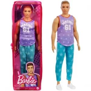 Image of Barbie Ken Doll Fashionistas #164 Malibu 61 Shirt Doll
