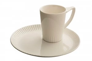 image of Belleek Living Atlantic Mug and Tray Set