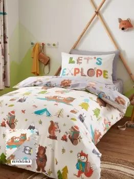 Image of 'Woodland Adventure' Duvet Cover Set
