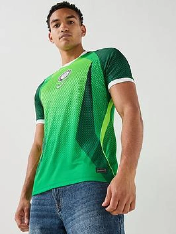 Image of Nike Mens Nigeria 2026 Football Shirt - Green Male S