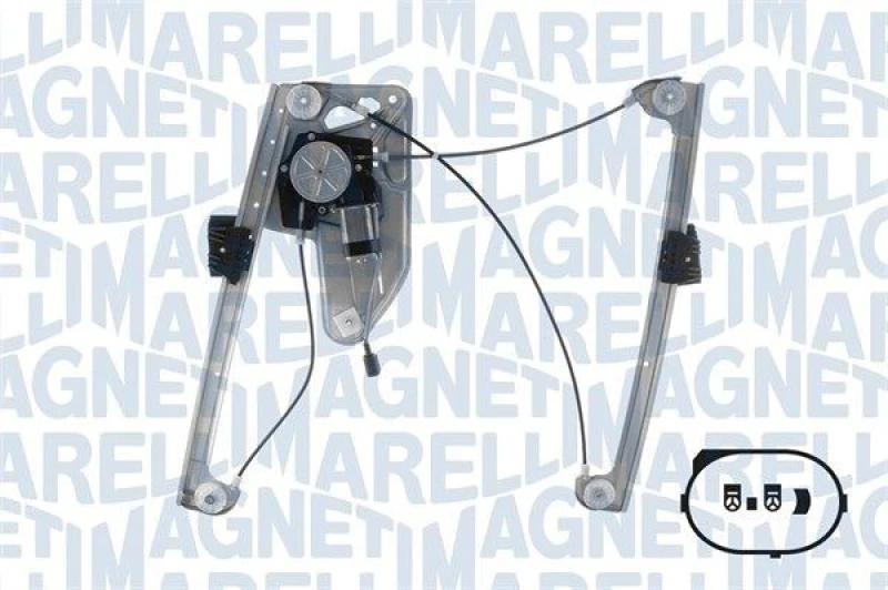 Image of MAGNETI MARELLI Window regulator MAGNETI MARELLI 350103170323