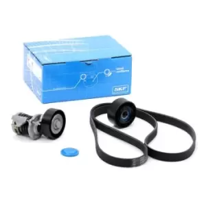 Image of SKF V-ribbed belt set VKMA 31084 Serpentine belt kit,Auxiliary belt kit VW,AUDI,CRAFTER 30-50 Kasten (2E_),CRAFTER 30-35 Bus (2E_)