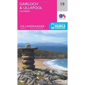 Image of Gairloch & Ullapool, Loch Maree by Ordnance Survey (Sheet map, folded, 2016)