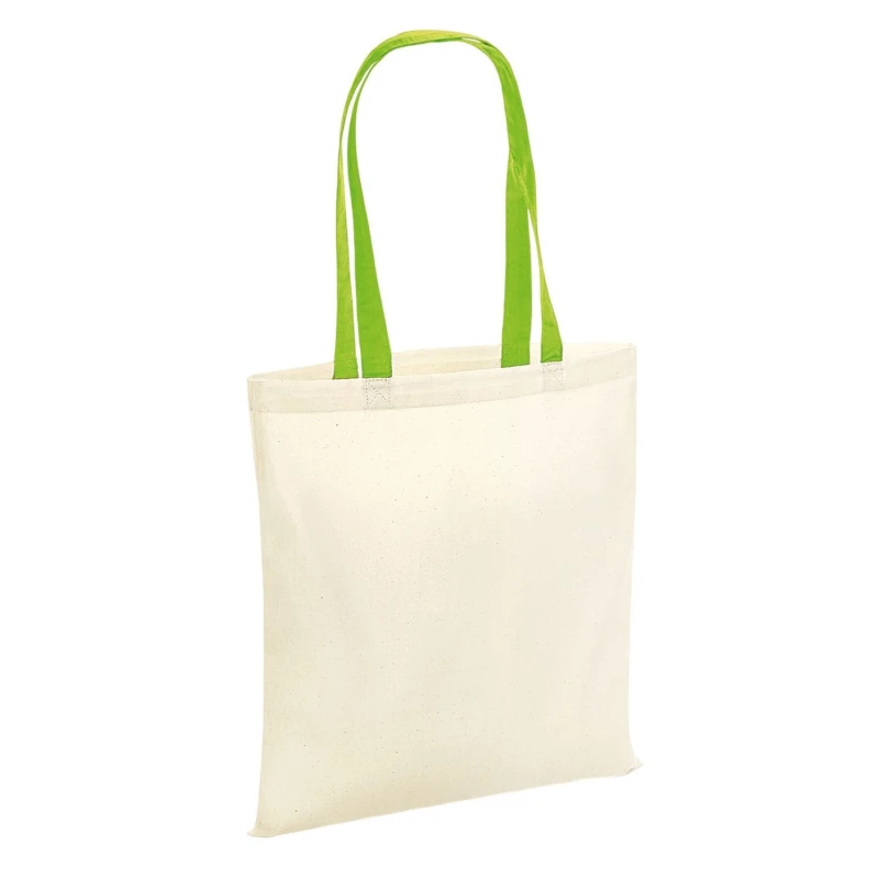 Image of Westford Mill Womens Bag 4 Life Contrast Handle Tote in Beige Beige Female One Size