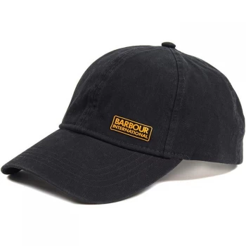 Image of Barbour International Norton Drill Sports Cap - Black BK11