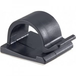 Image of Clip Self adhesive Black PB Fastener 5439 SW 5439 SW