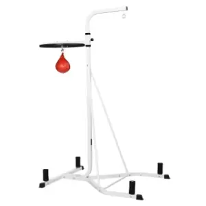 Image of HOMCOM Free-Standing Speed Bag Platform Boxing Punch Bag Fitness Station Stand